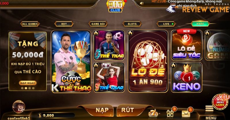 Kho Game Game Thể Thao Hitclub