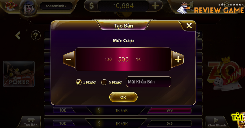  Các bước chơi Poker trên sảnh game Zowin