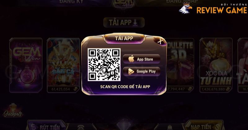 QR tải gemwin